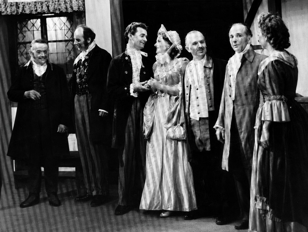 Historisches Foto der Niederdeutschen Bühne Rendsburg